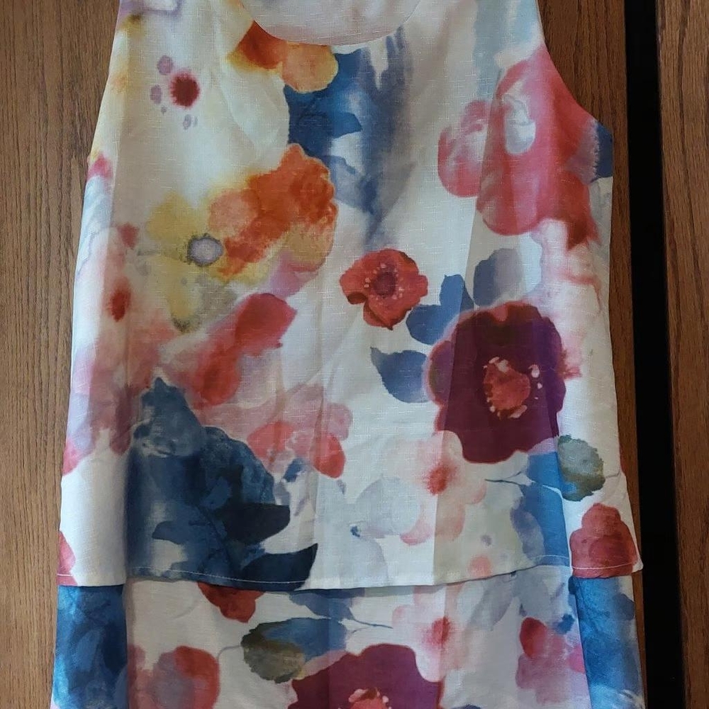Women's Sleeveless Tunic, Size Large